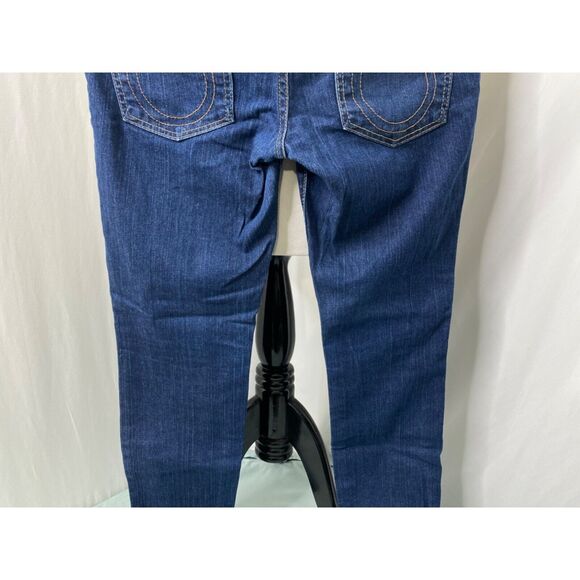 True Religion Women's Jean’s Blue Denim Julie Low Rise Flap Pocket Size 31 X 29 - Picture 8 of 14